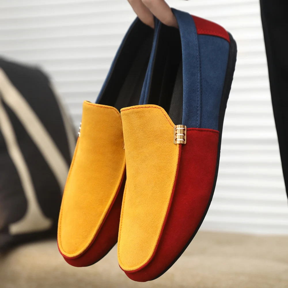 Mens Fashion Trainers - Męskie mokasyny, męskie buty codzienne, oddychające