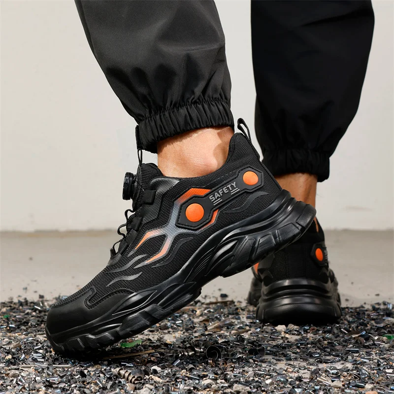 Męskie buty robocze ze stalowy – Mens Fashion Trainers recenzja i cena