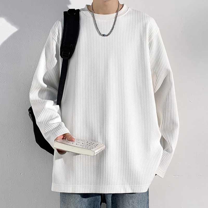 Męska koszulka z długim rękawe – Men'S Fashion T Shirts recenzja i cena