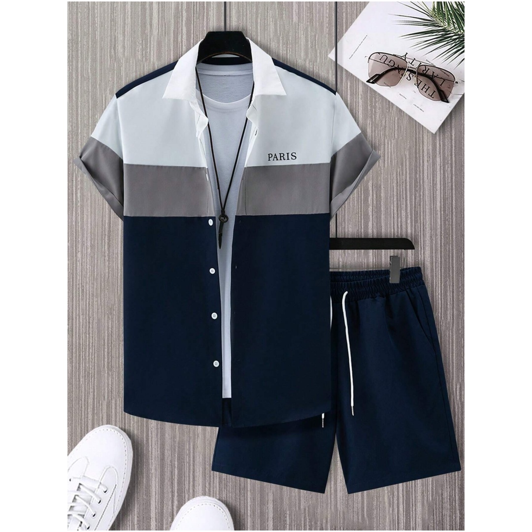 Męski garnitur modny, niebiesk – Mens Fashion Clothes recenzja i cena