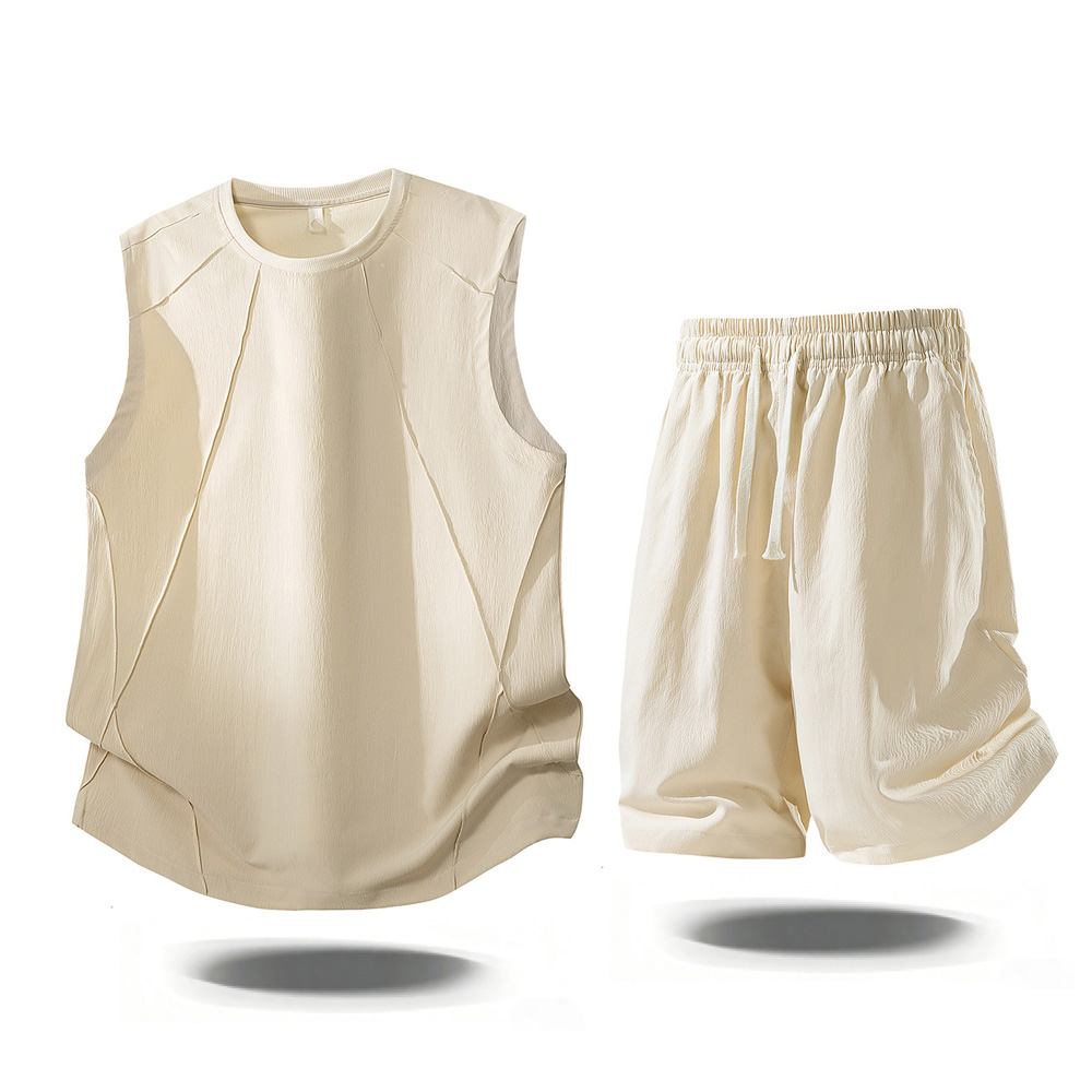 Męskie codzienne komplety dwuc – Mens Fashion Summer recenzja i cena
